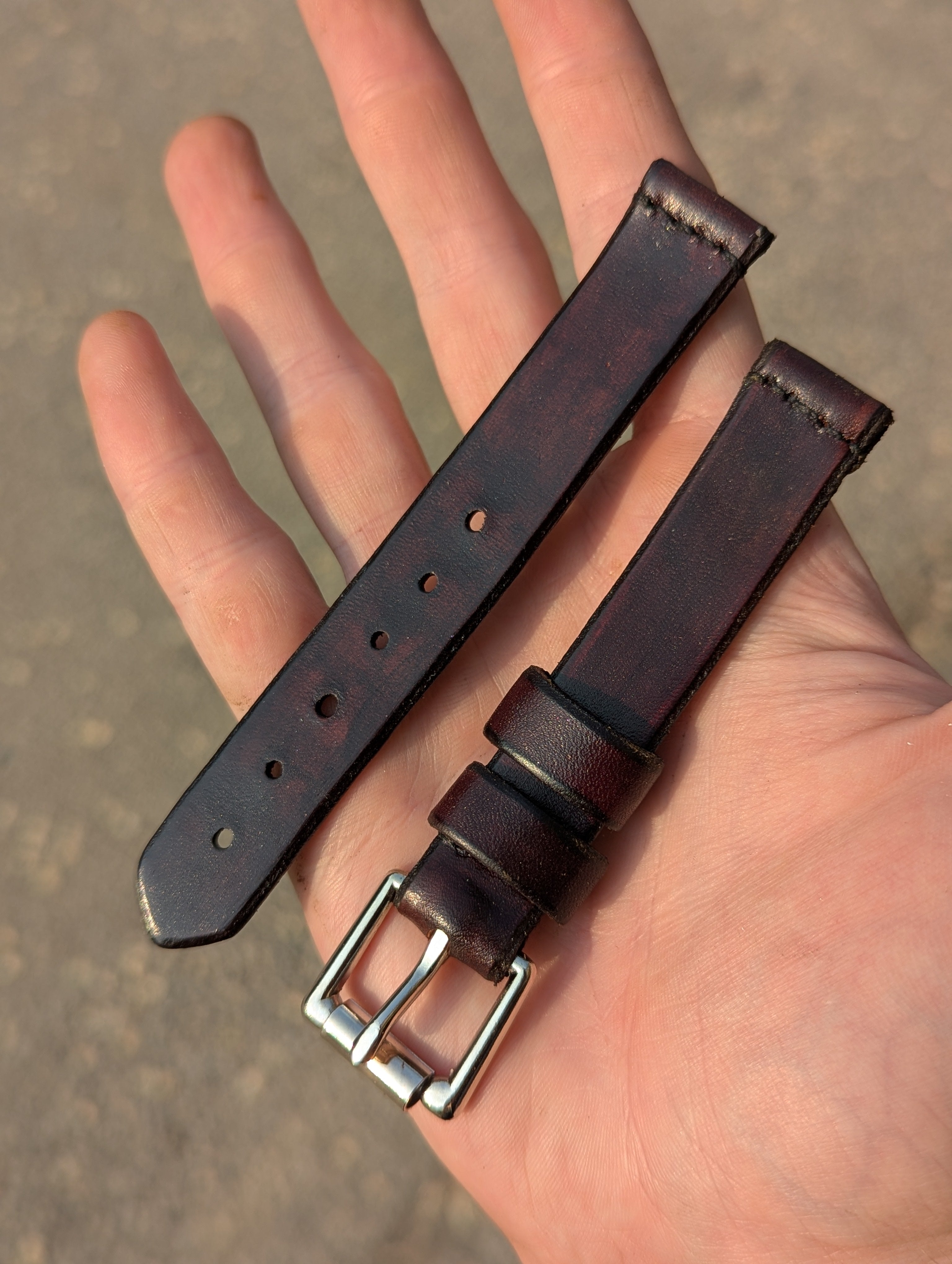 The Mahogany Watch Band Set