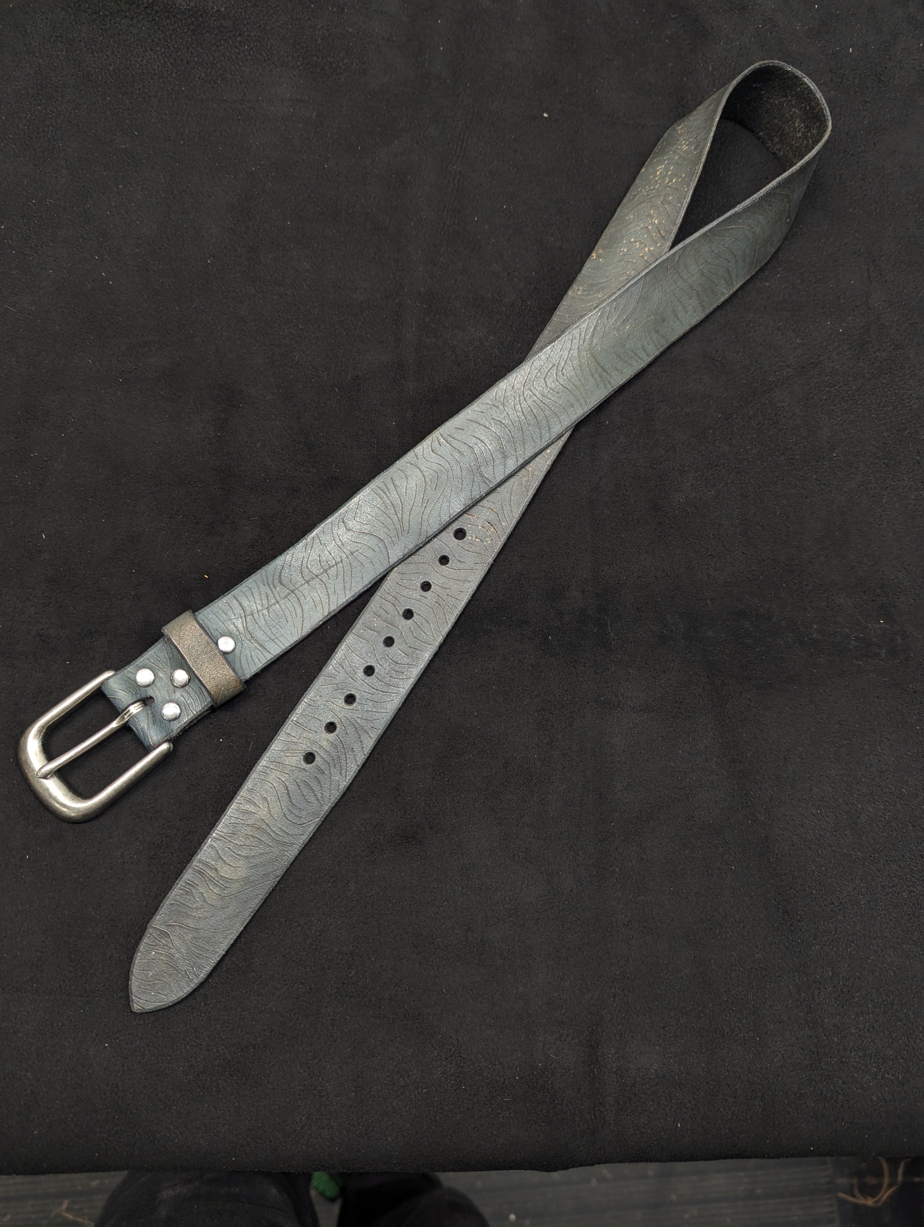 The Indigo Waves Belt