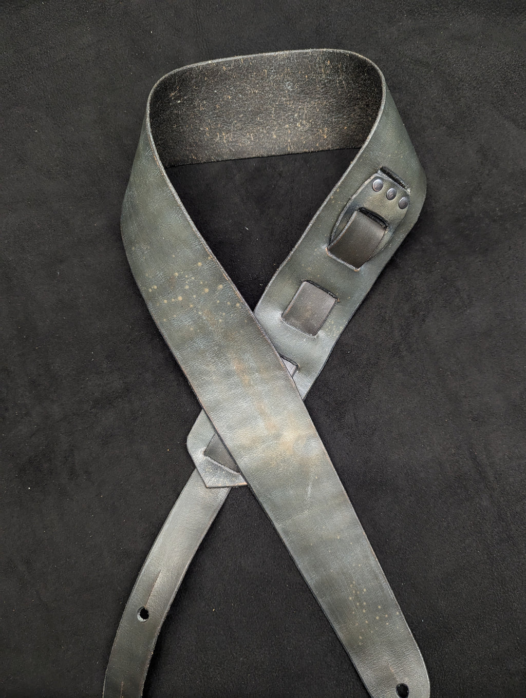 The Indigo Forest Guitar Strap