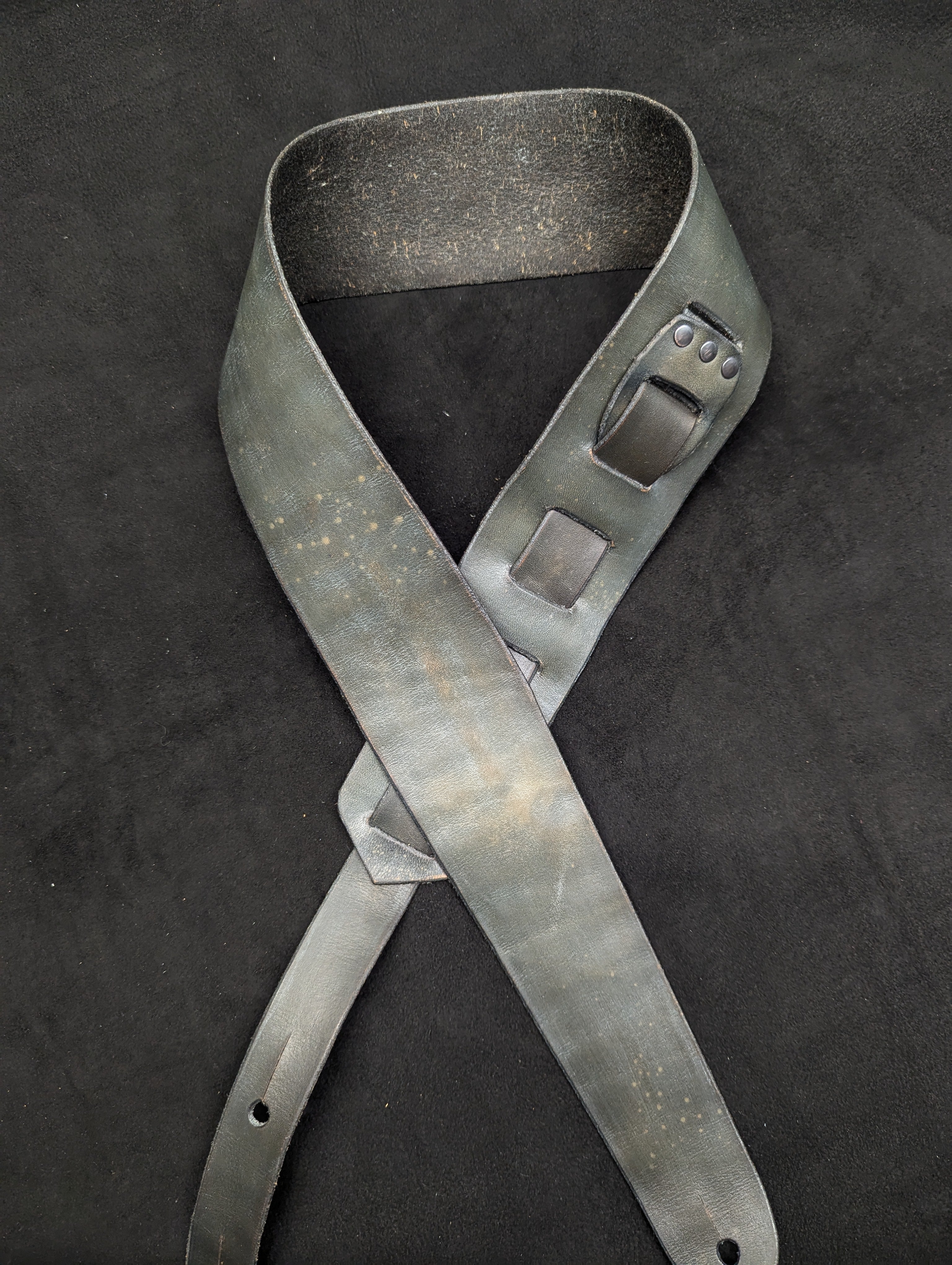 The Indigo Forest Guitar Strap