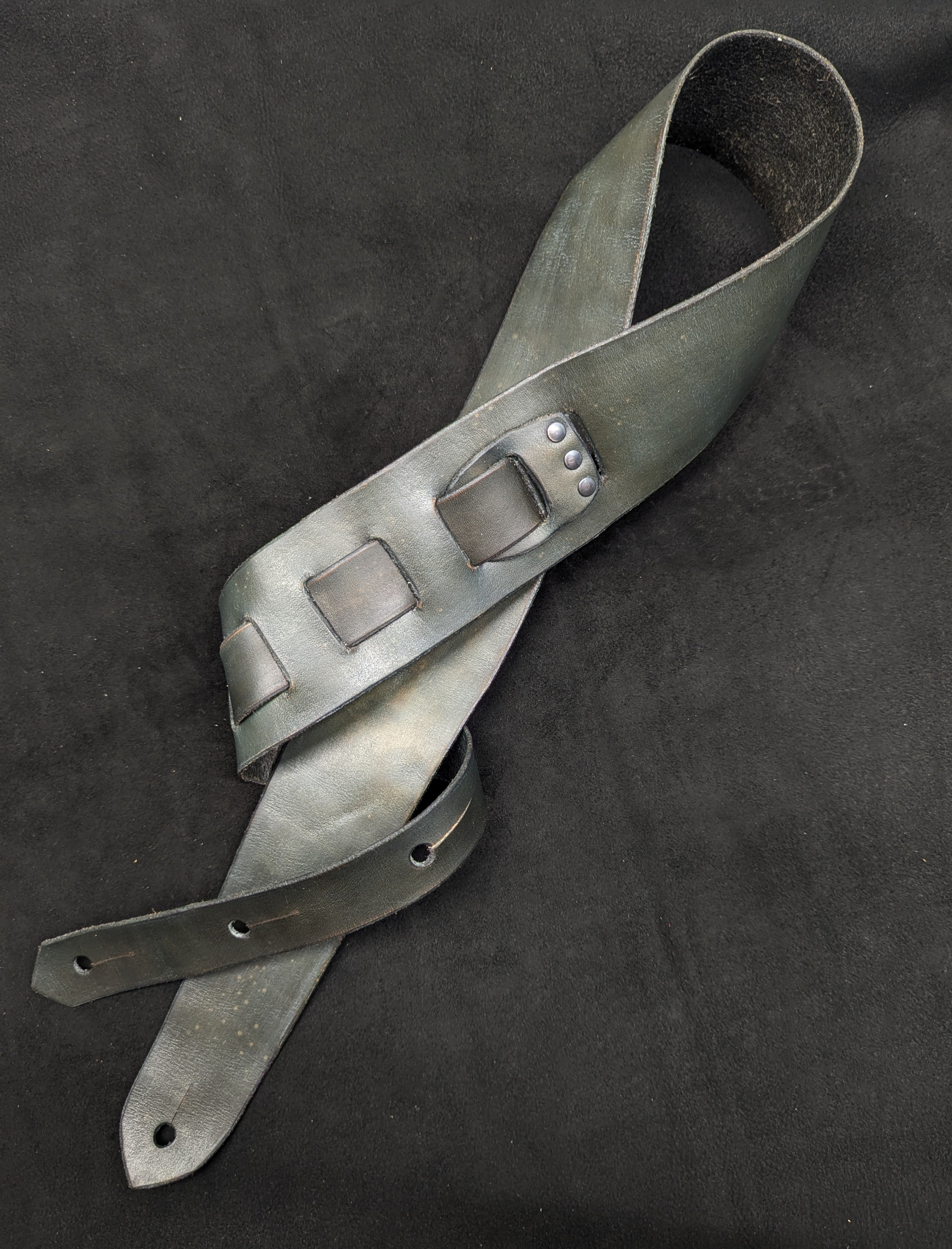 The Indigo Forest Guitar Strap