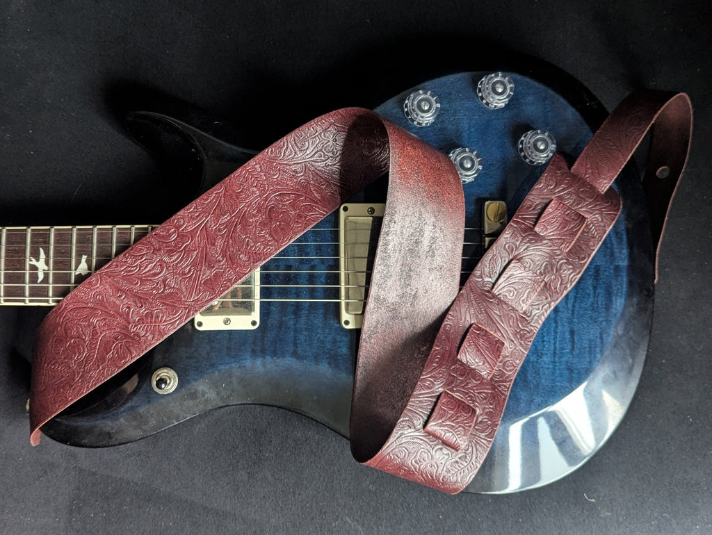 The Floral See Guitar Strap